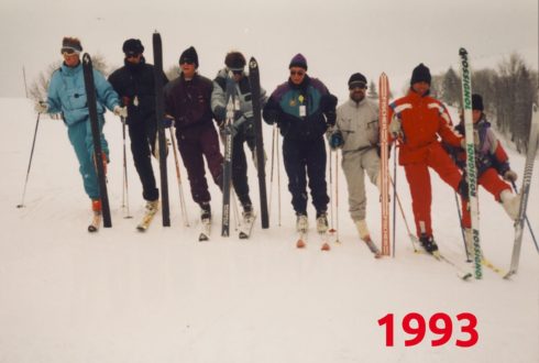 Tým lyžařské školy - rok 1993